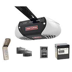 Craftsman-12-HP-Chain-Drive-Garage-Door-Opener-with-2-Remotes